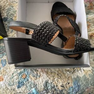 Black Catarina sandals. Never worn